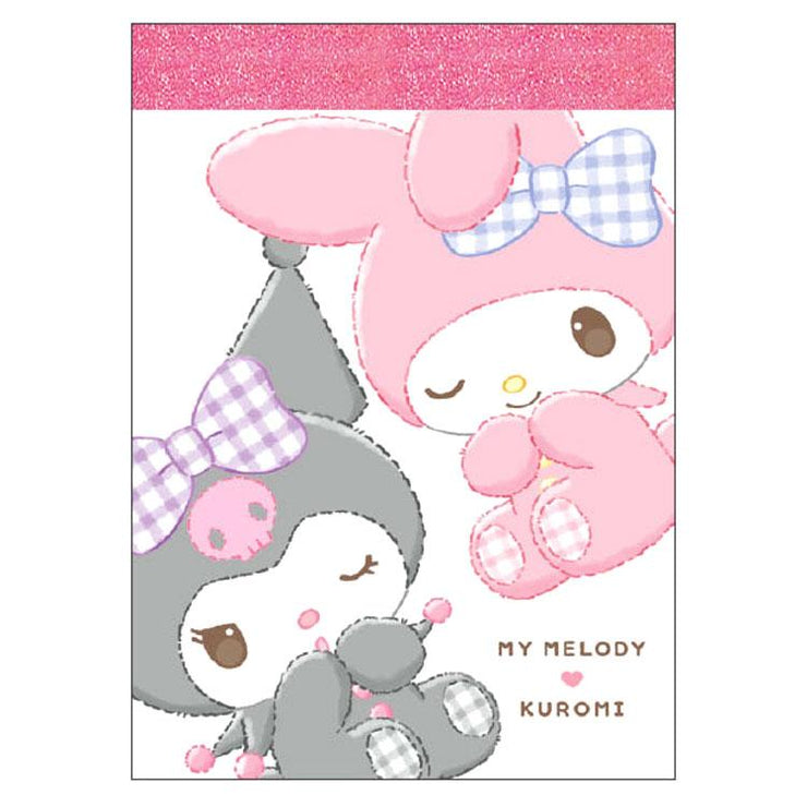 [Sanrio] My Melody & Kuromi Mini Memo -Mokotto 2024 Crux Japan