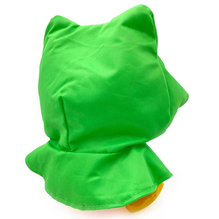 [Sanrio] Kerokero Keroppi x Pickles the Frog - Plush Toy Rain Poncho - Keroppi  [MAY 2024] Nakajima Japan