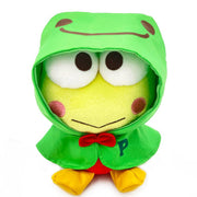 [Sanrio] Kerokero Keroppi x Pickles the Frog - Plush Toy Rain Poncho - Keroppi  [MAY 2024] Nakajima Japan