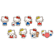 [Sanrio] Cheerful Collect Flake Sticker Set - Hello Kitty 2024 Crux Japan