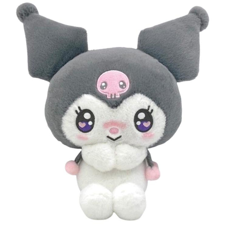 [Sanrio] Iro Iro Face S-Size Plush Toy Kuromi - Kyurun Nakajima Japan 2024