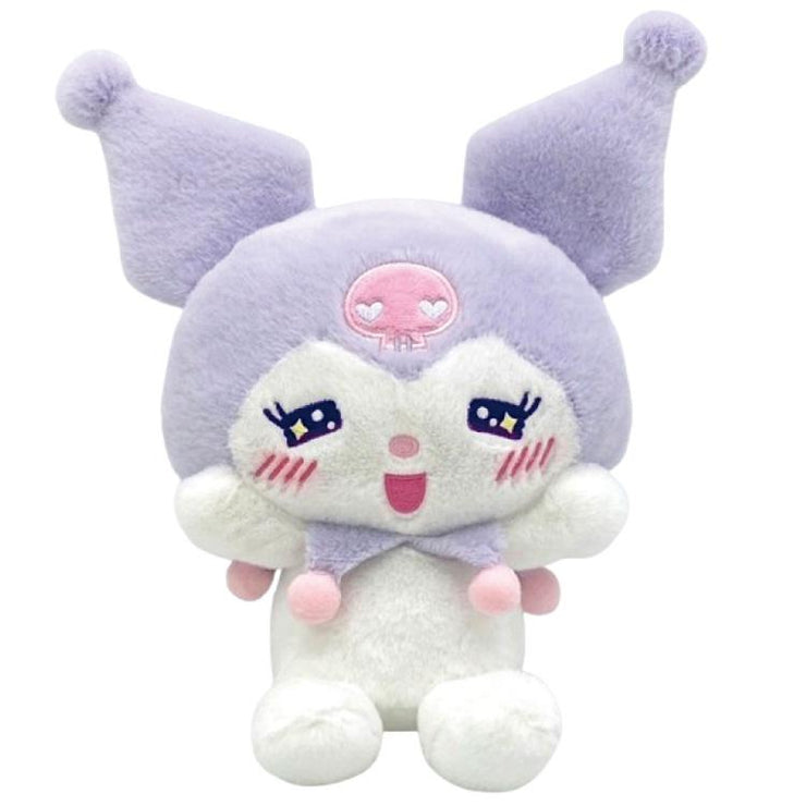 [Sanrio] Iro Iro Face S-Size Plush Toy Kuromi - Waai Nakajima Japan 2024