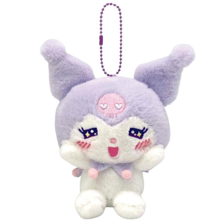 [Sanrio] Iro Iro Face Mascot Strap Kuromi - Wai Nakajima Japan 2024