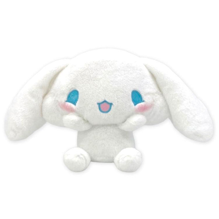 [Sanrio] Iro Iro Face S-Size Plush Toy Cinnamoroll - Puni Nakajima Japan 2024