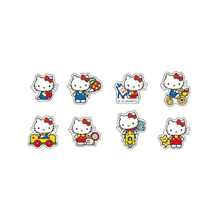 [Sanrio] Hannari Flake Sticker Set - Hello Kitty 2024 Crux Japan