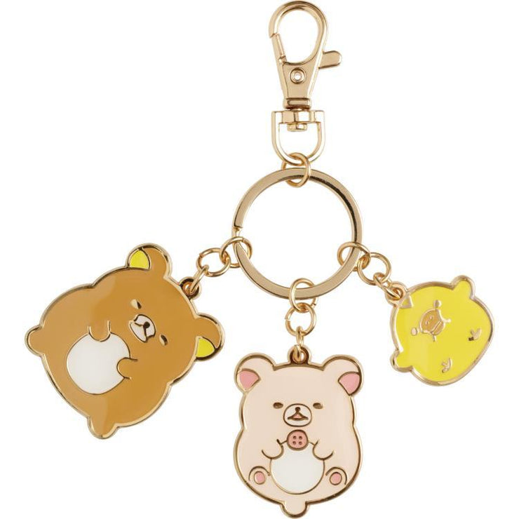 [Rilakkuma] - Minna de Manpuku Makumaku - Manpuku Keychain Strap - A San-X Official Japan 2024