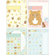 [Rilakkuma] - Minna de Manpuku Makumaku - Letter Set B San-X Official Japan 2024