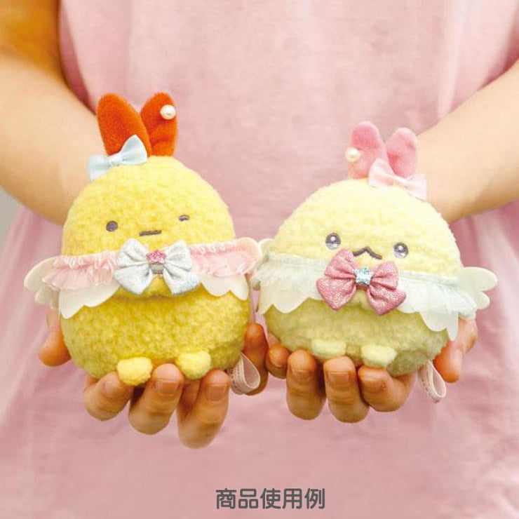 [Sumikko Gurashi] - Angel Ebiten Idol - Angel Plush Toy -Ebifurai no Shippo San-X Official Japan 2024