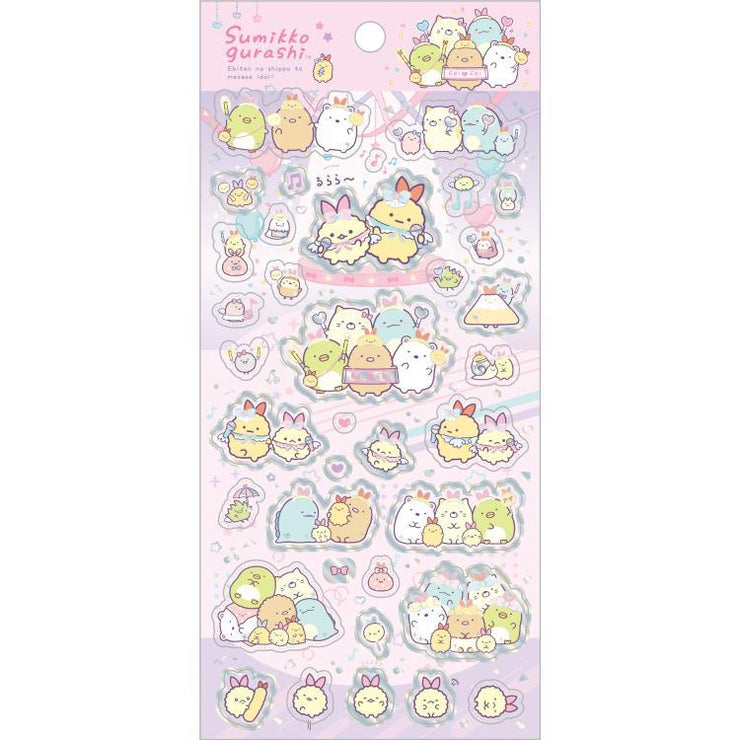 [Sumikko Gurashi] - Angel Ebiten Idol -  Sticker Set -A San-X Official Japan 2024