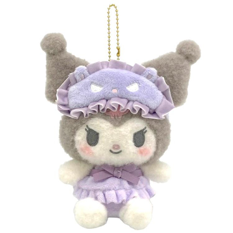 [Sanrio] Nakayoshi Pajamas Mascot Strap -Kuromi Nakajima Japan 2024