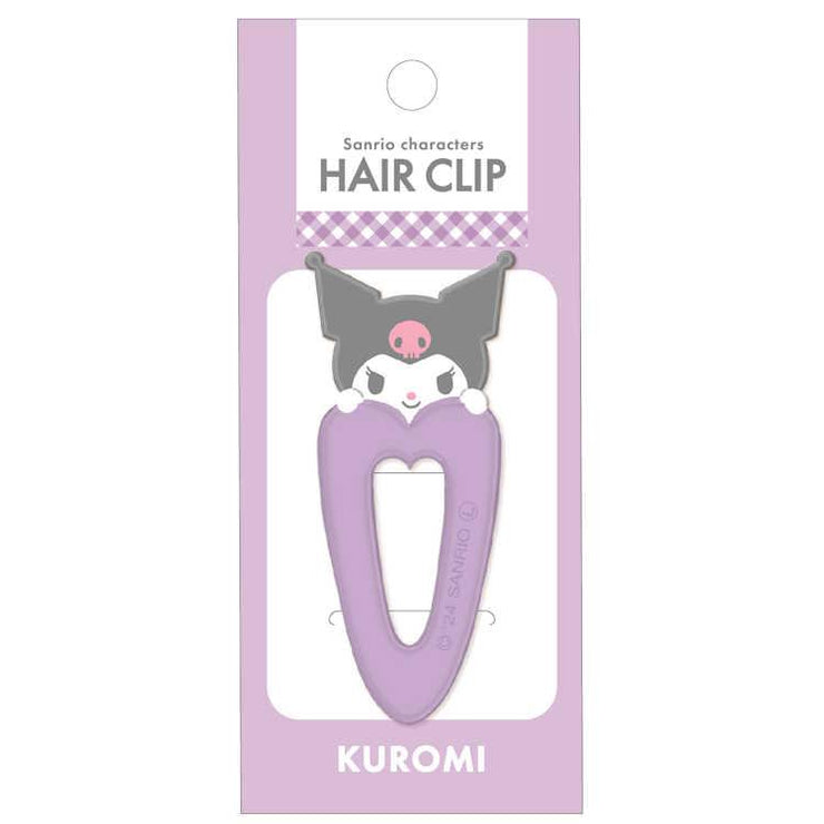 [Sanrio] Hair Clip - Kuromi 2024 Kamio Japan