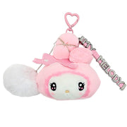 [Sanrio] My Melody & Kuromi Twin Idol Series -Keychain w/Mascot -My Melody [AUG 2024] Shobido Japan