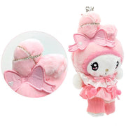 [Sanrio] My Melody & Kuromi Twin Idol Series -Plush Mascot Strap -My Melody [AUG 2024] Shobido Japan