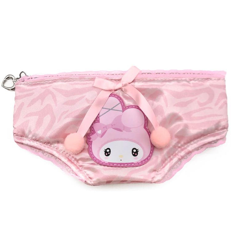 [Sanrio] My Melody & Kuromi Twin Idol Series -Pant-shaped Pouch -My Melody [AUG 2024] Shobido Japan