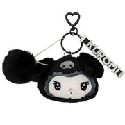 [Sanrio] My Melody & Kuromi Twin Idol Series -Keychain w/Mascot -Kuromi [AUG 2024] Shobido Japan