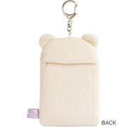 [Rilakkuma] - Osorano Kururin Wataame - Fluffy Photo Frame Keychain - Korilakkuma San-X Official Japan 2024