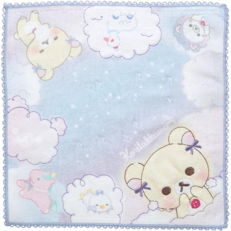 [Rilakkuma] - Osorano Kururin Wataame - Mini Towel -A San-X Official Japan 2024