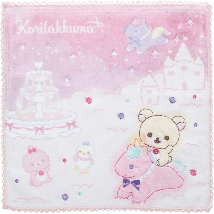 [Rilakkuma] - Osorano Kururin Wataame - Mini Towel -B San-X Official Japan 2024