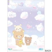 [Rilakkuma] - Osorano Kururin Wataame - 5-Pocket Index Document Holder -A San-X Official Japan 2024