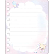 [Rilakkuma] - Osorano Kururin Wataame - Ring Memo Pad -B  San-X Official Japan 2024