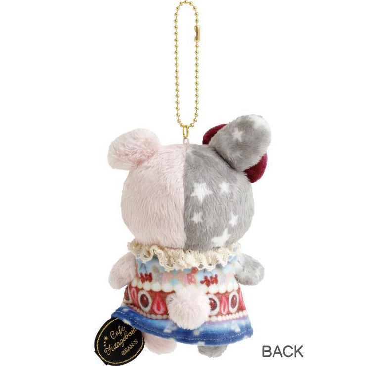 [Sentimental Circus] -Yofukashi Parfait to Hoshikuzu Namida no Drained Cherry- Burasage Mascot Strap - Spica San-X Official Japan 2024