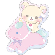 [Rilakkuma] - Osorano Kururin Wataame - Sticker -A  San-X Official Japan 2024