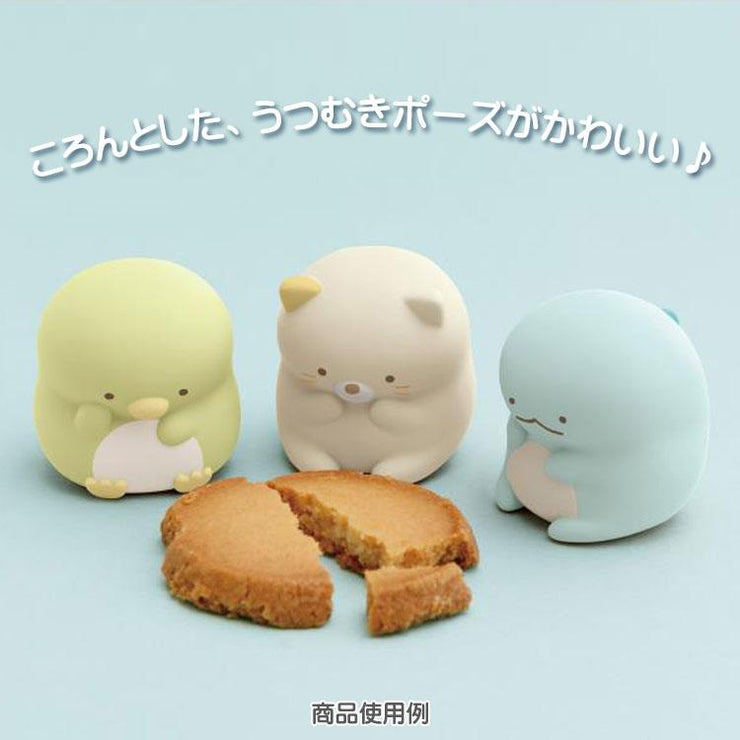 [Sumikko Gurashi] - Sumikko Drawing - Downcast Sumikko Mascot - Penguin?  San-X Official Japan 2024