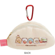 [Sumikko Gurashi] Anytime Ramen Goods - Gyoza Plush Pouch San-X Official Japan 2024