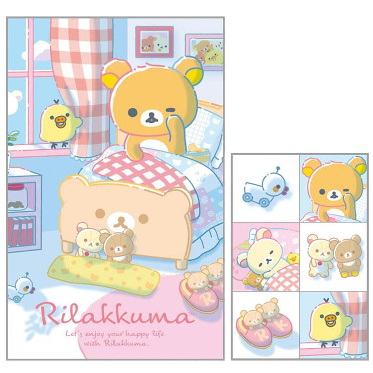 [Rilakkuma] Rilakkuma 4x Mini Envelope Set San-X Official Japan 2024