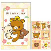 [Rilakkuma] Rilakkuma 4x Mini Envelope Set San-X Official Japan 2024