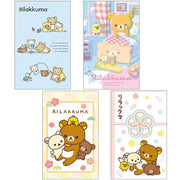 [Rilakkuma] Rilakkuma 4x Mini Envelope Set San-X Official Japan 2024