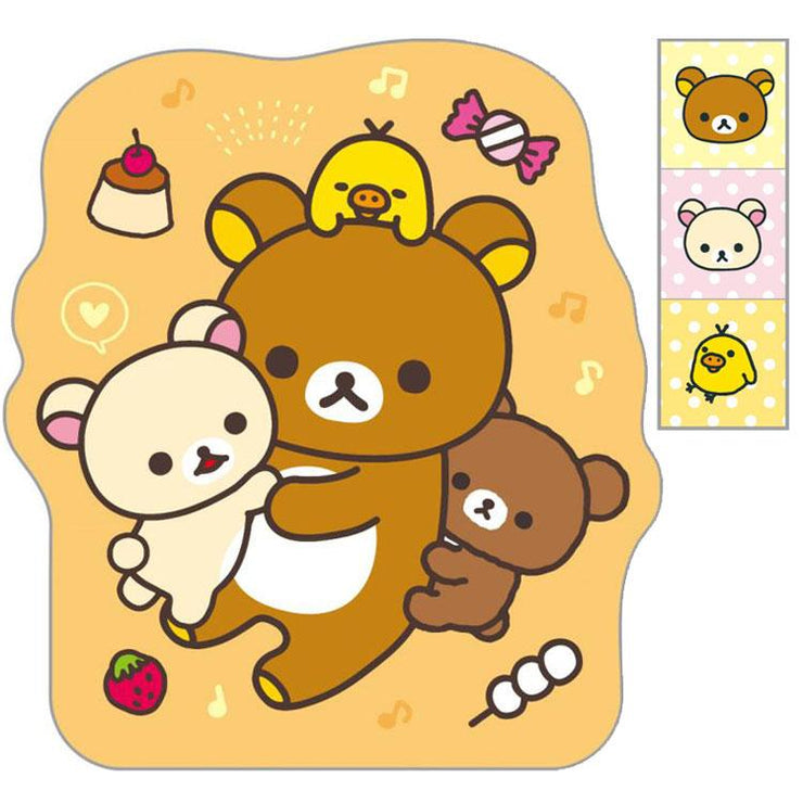 [Rilakkuma] Die-Cut Mini Envelope San-X Official Japan 2024