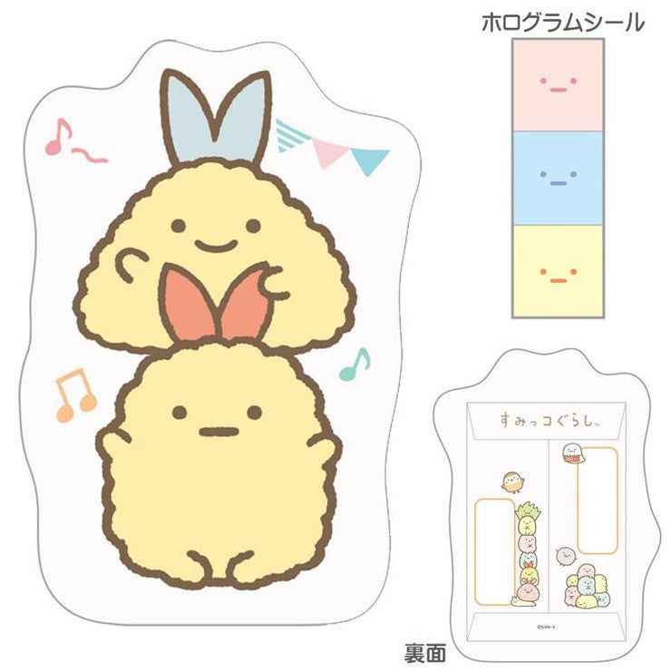 [Sumikko Gurashi] Die-Cut Mini Envelope San-X Official Japan 2024