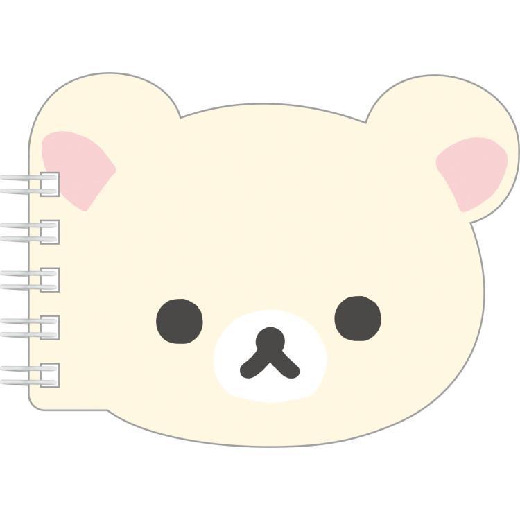 Rilakkuma] - BASIC RILAKKUMA Favorite Things - Die-Cut Ring Memo