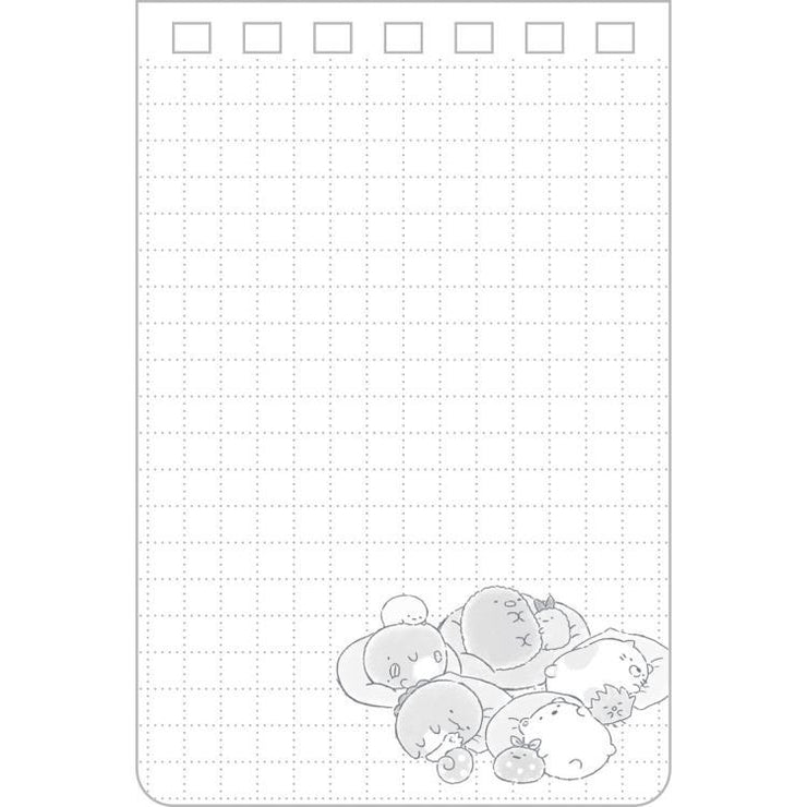 [Sumikko Gurashi] - Sumikko Drawing - Mini Ring Memo Pad -A San-X Official Japan 2024