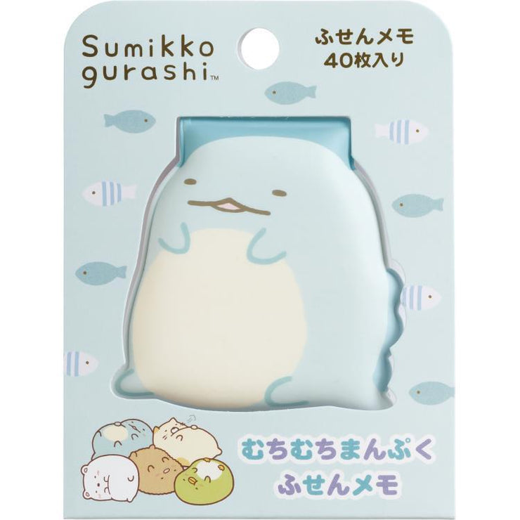 [Sumikko Gurashi] Muchi-Muchi Full Tummy Sticky Notes - Tokage San-X Official Japan 2024