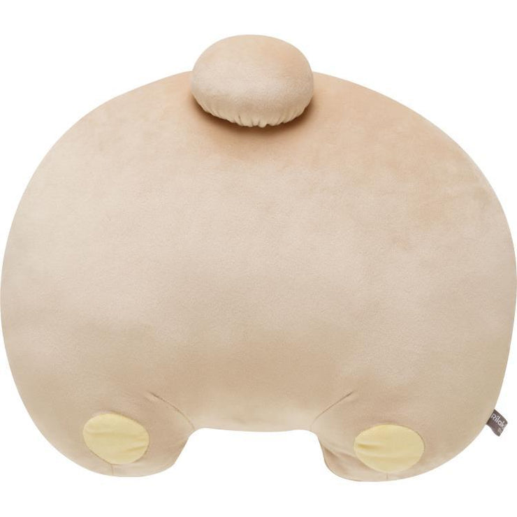 [Rilakkuma] - BASIC RILAKKUMA Favorite Things - Butt-Shaped Die-Cut Cushion - Rilakkuma San-X Official Japan 2024