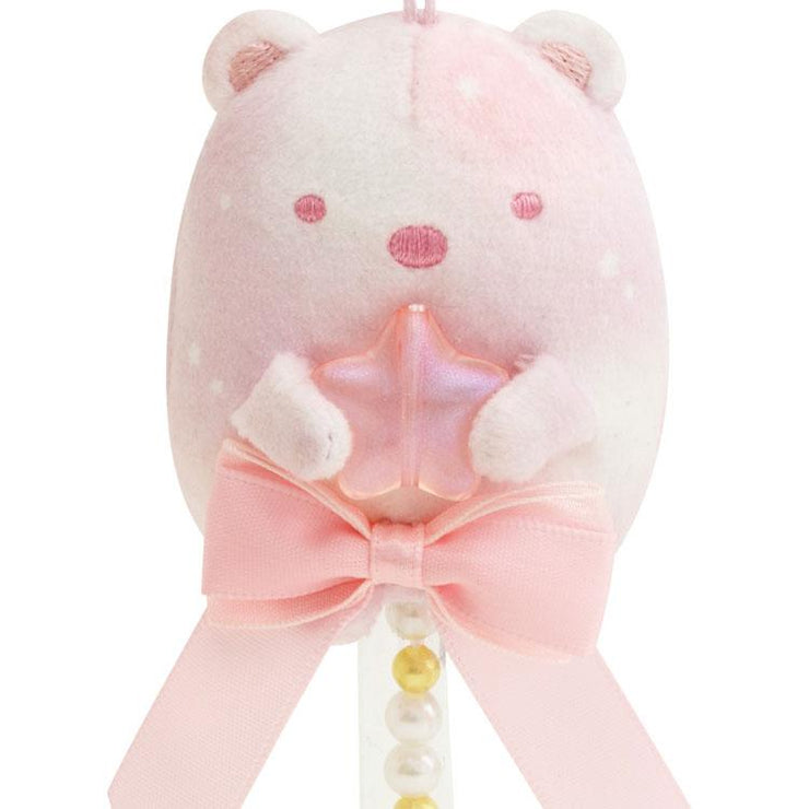 [Sumikko Gurashi] Sleepless Night Magic Salon - Magic Wand Burasage Mascot Strap - Shirokuma San-X Official Japan 2024