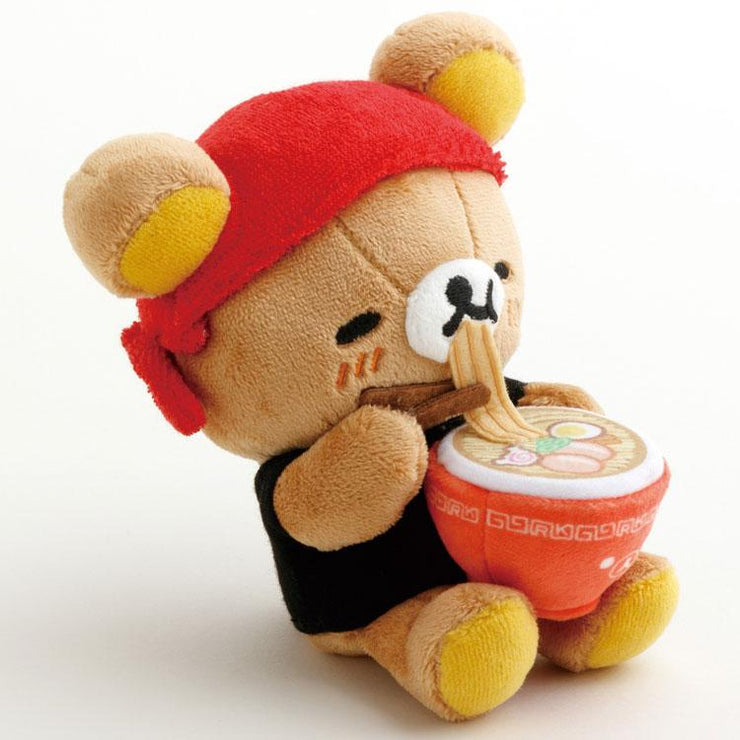 [Rilakkuma] Anytime Ramen Goods - Ramen Plush Toy San-X Official Japan 2024