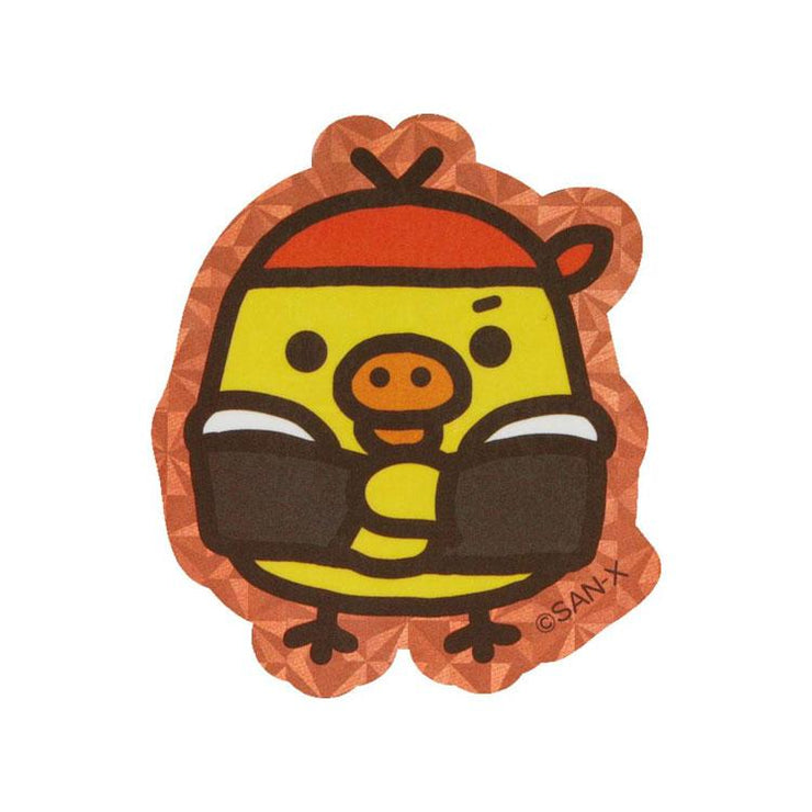 [Rilakkuma] Anytime Ramen Goods - Ramen Sticker Set - Rilakkuma&Kiiroi Tori San-X Official Japan 2024