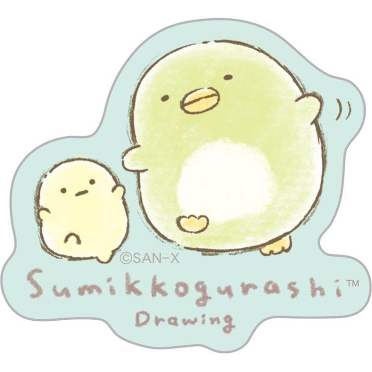 [Sumikko Gurashi] - Sumikko Drawing - Sticker Set -B San-X Official Japan 2024