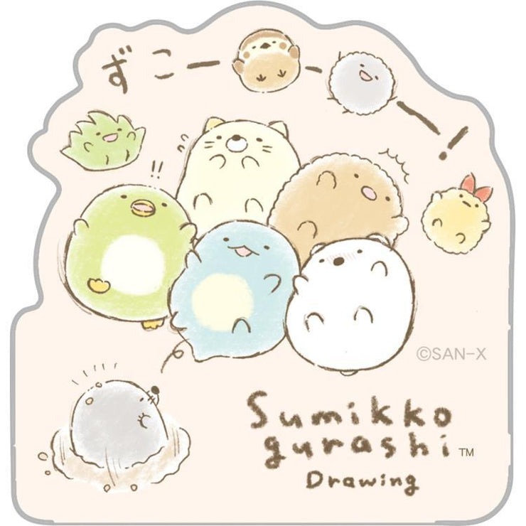 [Sumikko Gurashi] - Sumikko Drawing - Sticker Set -B San-X Official Japan 2024