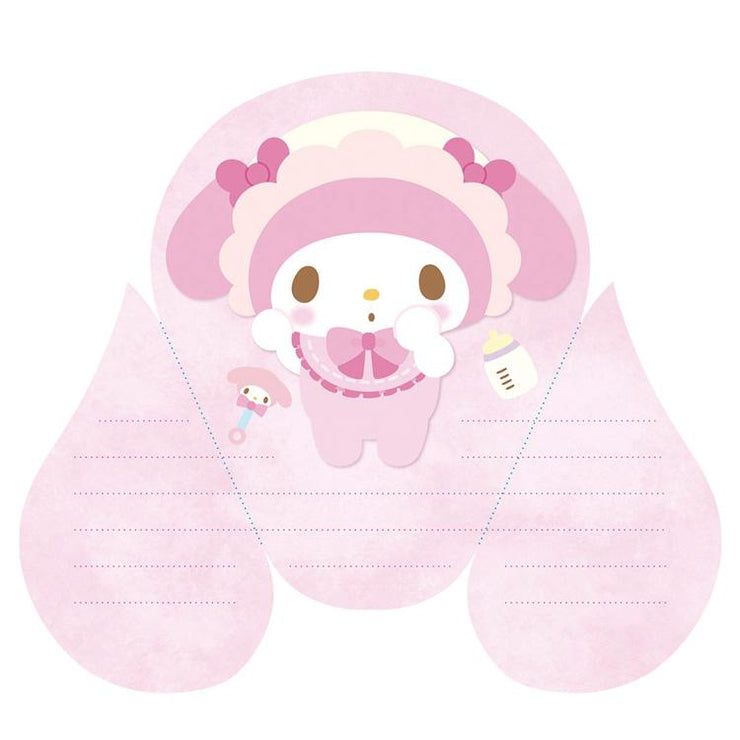 [Sanrio] Swaddle Memo Card - My Melody 2024 T&