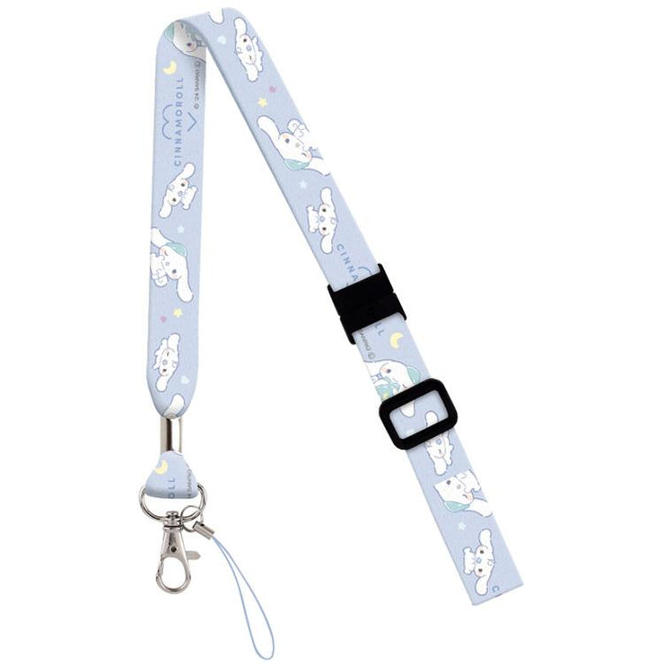 [Sanrio] Neck Strap Munyatto - Cinnamoroll 2024 Crux Japan