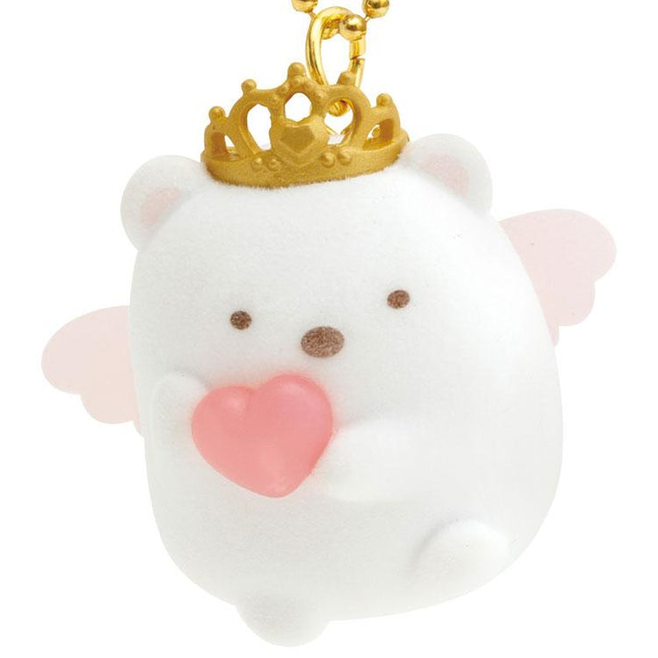 [Sumikko Gurashi] Petit Collection - Descending,Angelic Sumikko - Petit Sumikko Keychain - Shirokuma San-X Official Japan 2024