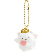 [Sumikko Gurashi] Petit Collection - Descending,Angelic Sumikko - Petit Sumikko Keychain - Shirokuma San-X Official Japan 2024