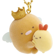 [Sumikko Gurashi] Petit Collection - Descending,Angelic Sumikko - Petit Sumikko Keychain - Tonkatsu & Ebifurai no Shippo San-X Official Japan 2024