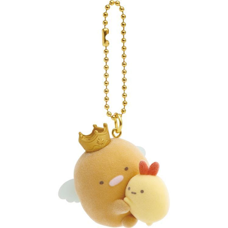 [Sumikko Gurashi] Petit Collection - Descending,Angelic Sumikko - Petit Sumikko Keychain - Tonkatsu & Ebifurai no Shippo San-X Official Japan 2024