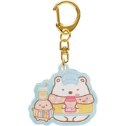 [Sumikko Gurashi] - Waku Waku Tapioca Convenience Store - Secret Acrylic Keychain [Blind Package] San-X Official Japan 2024