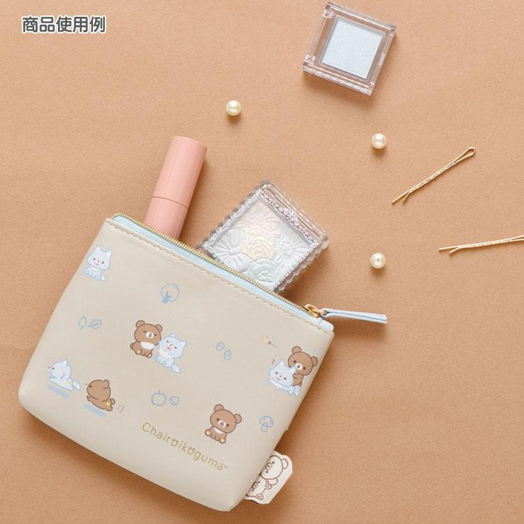 [Rilakkuma] - AoKogu no Otomari - Pouch w/Tissue Case San-X Official Japan 2024